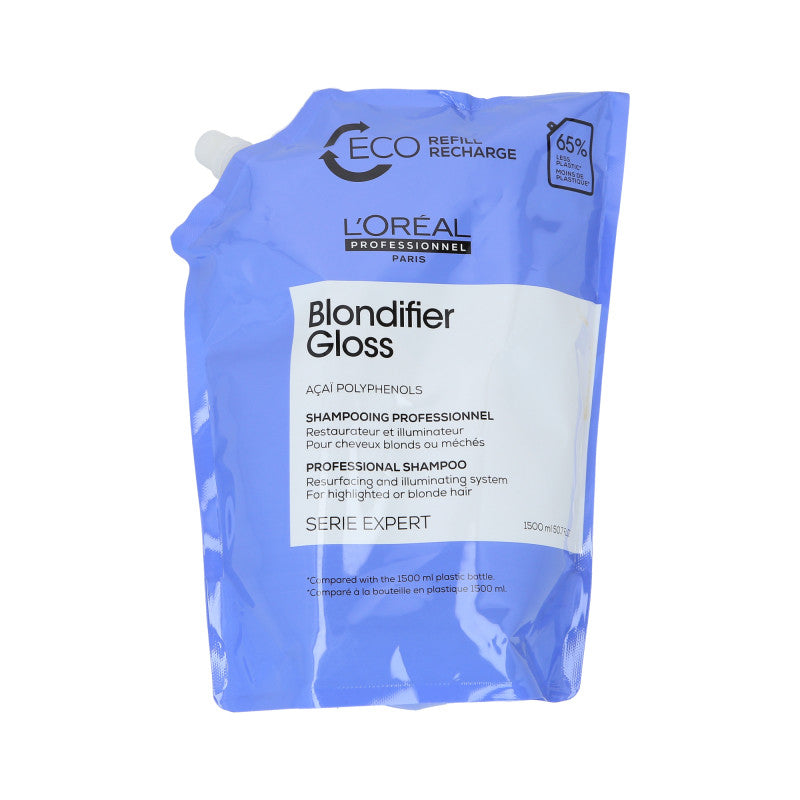 L’OREAL PROFESSIONNEL BLONDIFIER GLOSS REFILL Shampoo für blondes Haar 1500ml