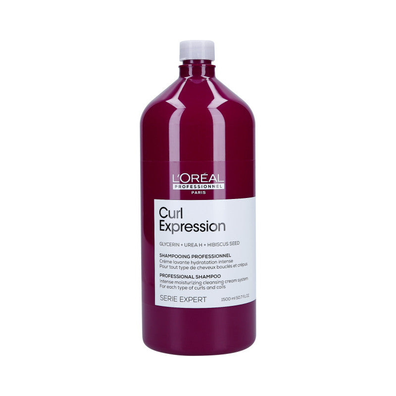 L'OREAL PROFESSIONNEL SERIE EXPERT CURL EXPRESSION Cremiges Shampoo intensiv feuchtigkeitsspendend für lockiges Haar 1500ml