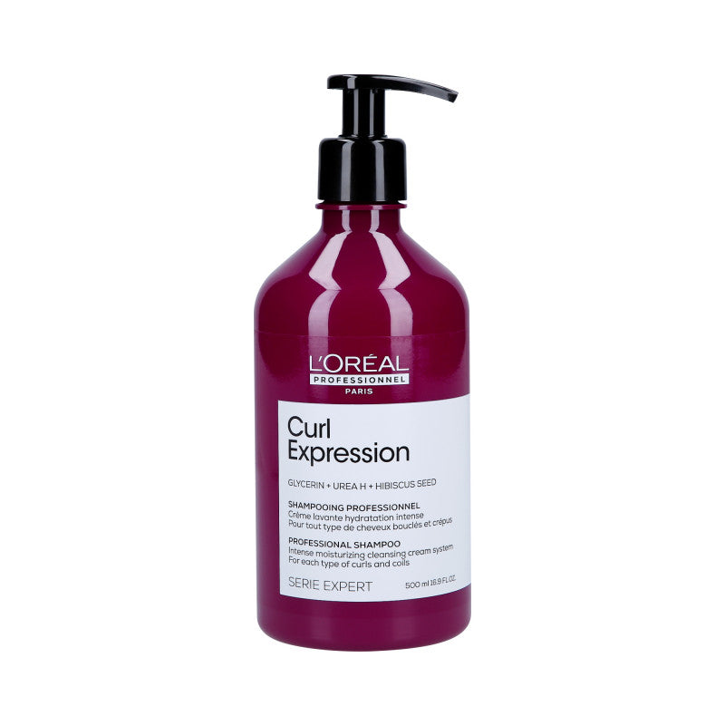 L'OREAL PROFESSIONNEL SERIE EXPERT CURL EXPRESSION Cremiges Shampoo intensiv feuchtigkeitsspendend für lockiges Haar 500ml