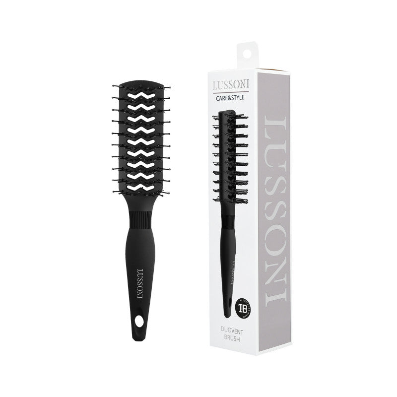 LUSSONI Care&Style Duovent Bürste