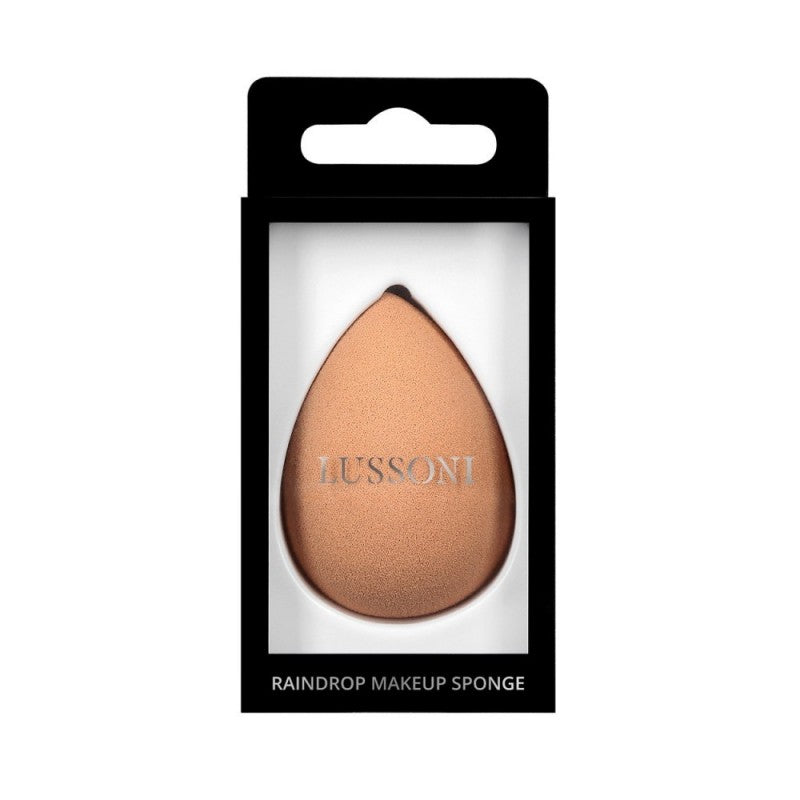 LUSSONI Tropfenförmiger Makeup Schwamm, Nude