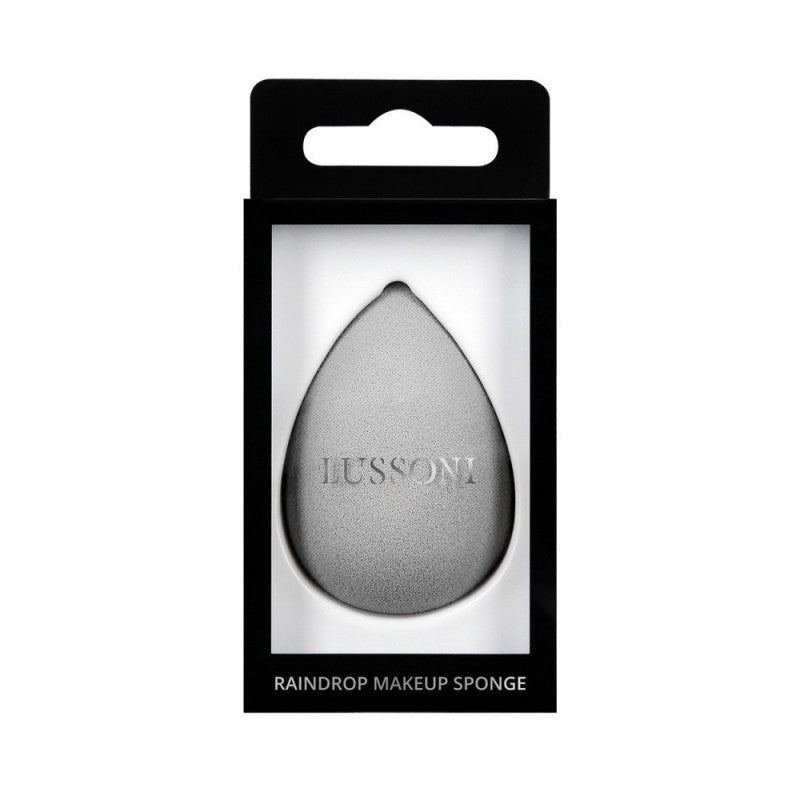 LUSSONI Raindrop Makeup Sponge, Grey