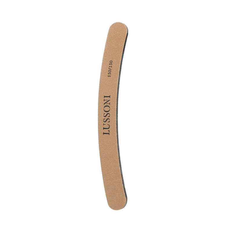 LUSSONI PREMIUM 10 Teilig Gebogene Nagelfeilen, Körnung 150/150