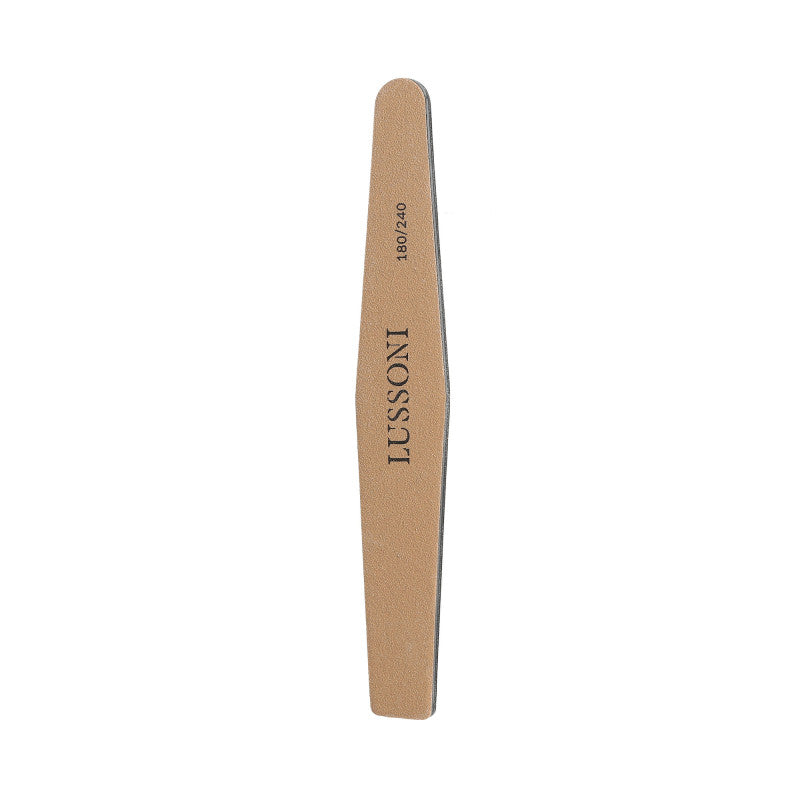 LUSSONI Pilnik do paznokci PREMIUM, Trapez, 180/240, 50 szt.