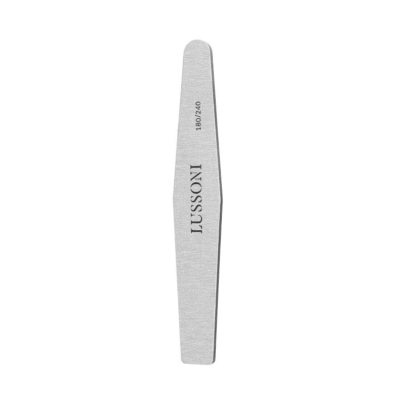 LUSSONI ZEBRA 25 Teilig Trapezform Nagelfeile, Körnung 180/240