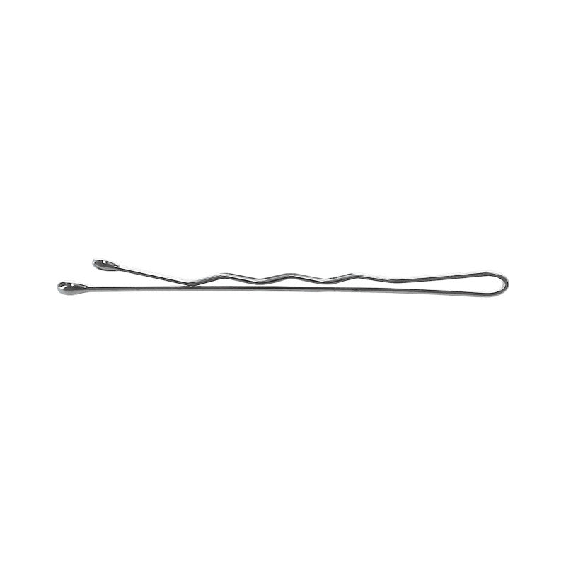 LUSSONI 250 Stück Silber Gewellte Haarnadeln, 6 cm
