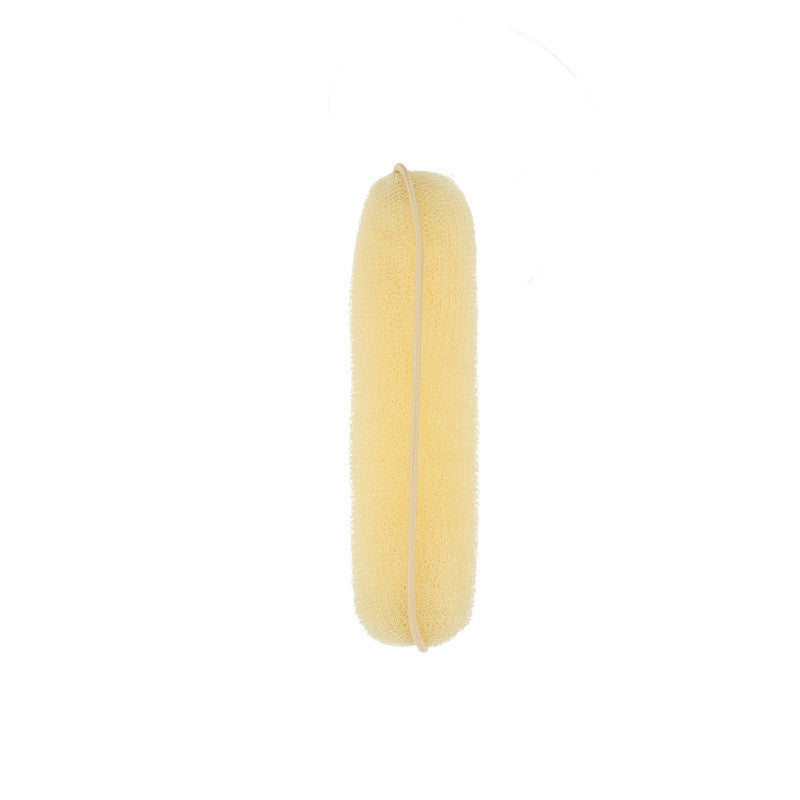 LUSSONI Blond Haarknotenring Mit Gummiband, 150 mm