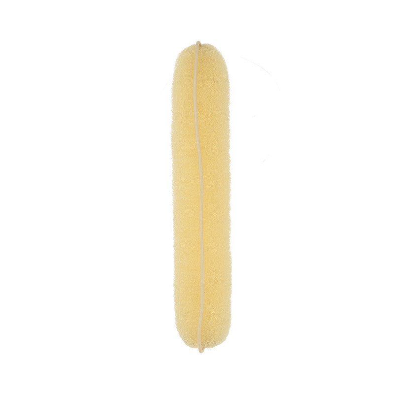 LUSSONI Blond Haarknotenring Mit Gummiband, 230 mm