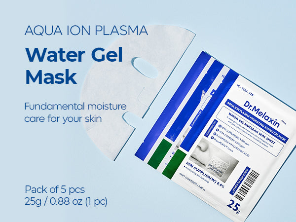 DR.MELAXIN AQUA ION LINE Masque gel hydratant 5 x 25 g #3