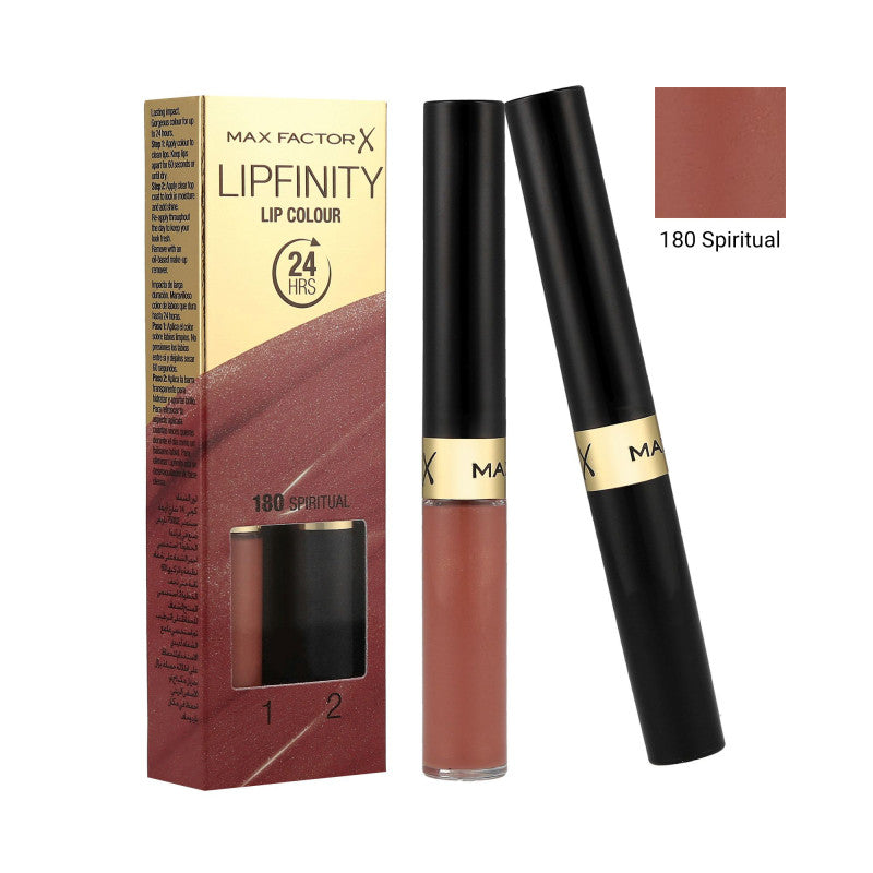 MAX FACTOR LIPFINITY Trwała pomadka do ust 2w1 180 Spiritual 2,3ml+1,9g