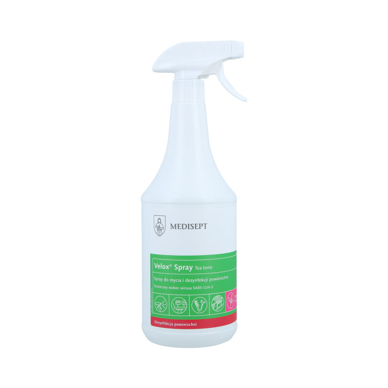 MEDISEPT VELOX TEA TONIC Spray zur Reinigung und Desinfektion von Oberflächen 1000ml