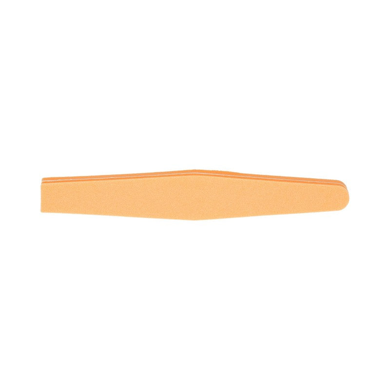 MIMO Doppelseitige Trapezförmige Orange Poliernagelfeile, Körnung 100/180