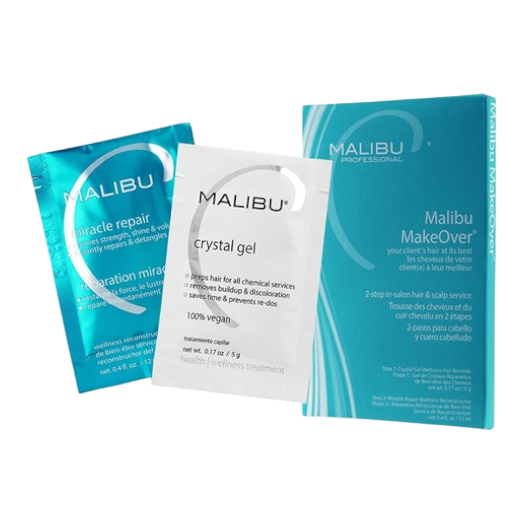 MALIBU C MAKEOVER HAARBEHANDLUNG Professionelle reinigende und regenerierende Haarbehandlung – 12 Behandlungen #2