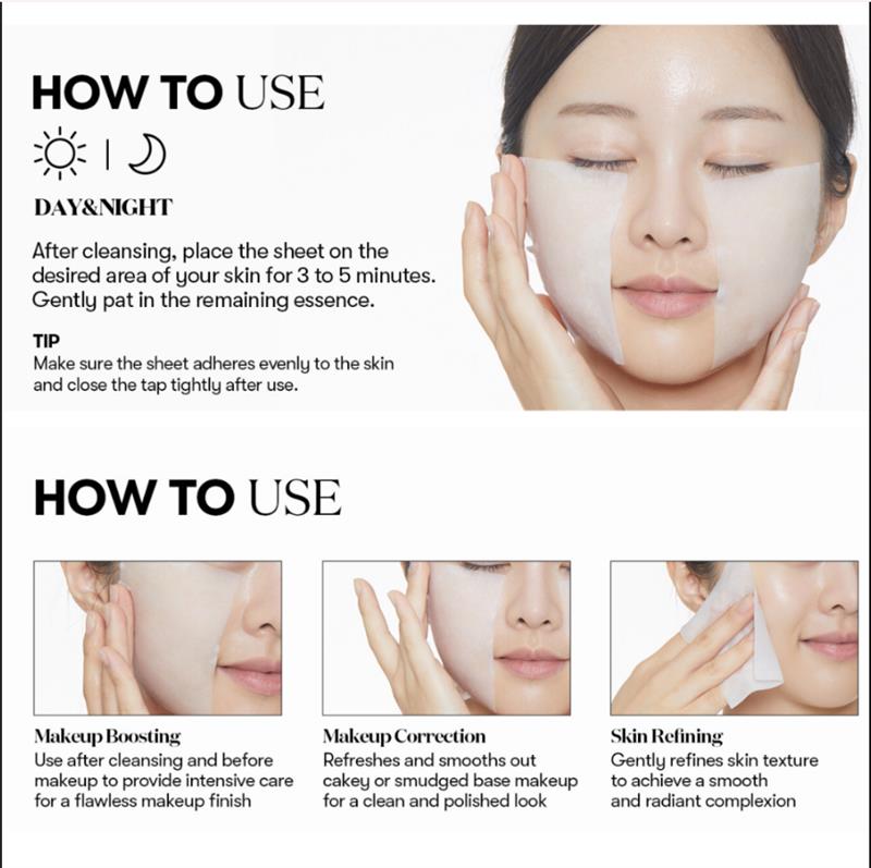 VT COSMETICS SKIN MASK PACK MILD Set beruhigende Gesichtspads mit feuchtigkeitsspendender Wirkung, 100 Stk. #2