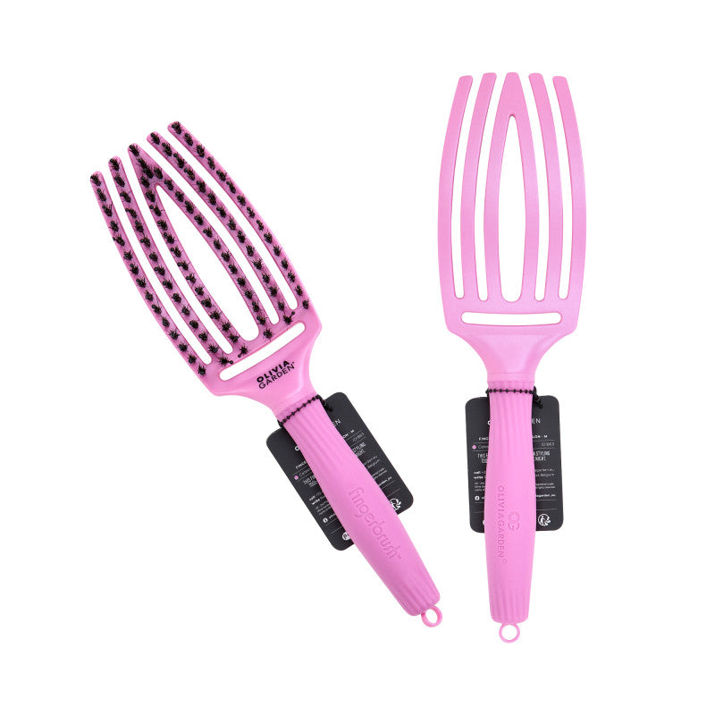 OLIVIA GARDEN FINGERBRUSH Haarbürste Arctic Lights Celestial Pink