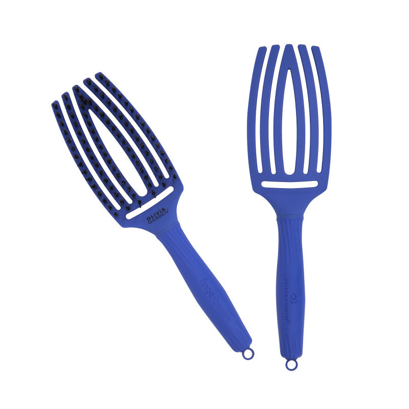 OLIVIA GARDEN FINGERBRUSH Hair brush Blue Jeans