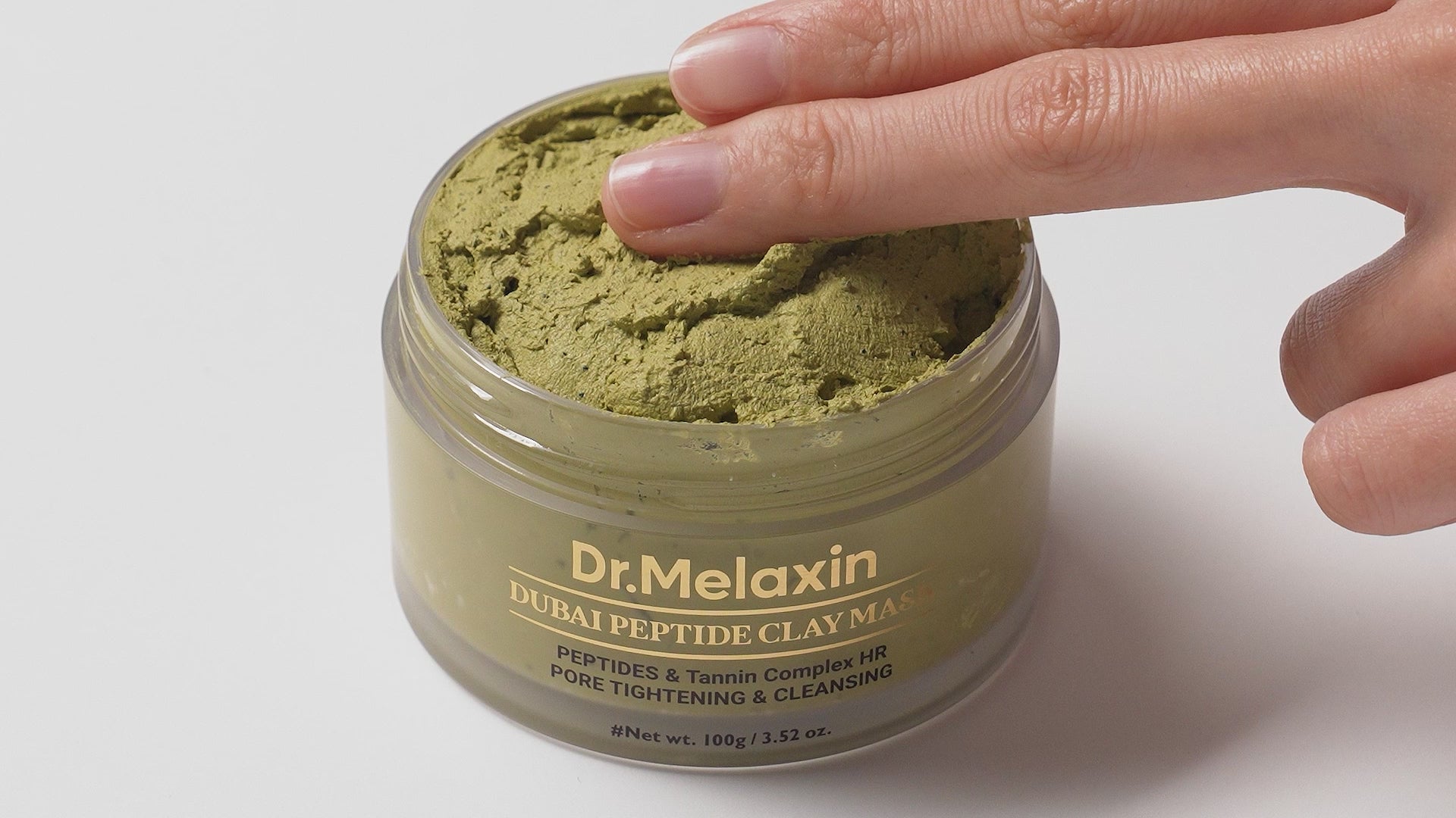 DR. MELAXIN DUBAI PEPTIDE CLAY MASK Maschera purificante all'argilla che riduce l'eccesso di sebo 100 g #3