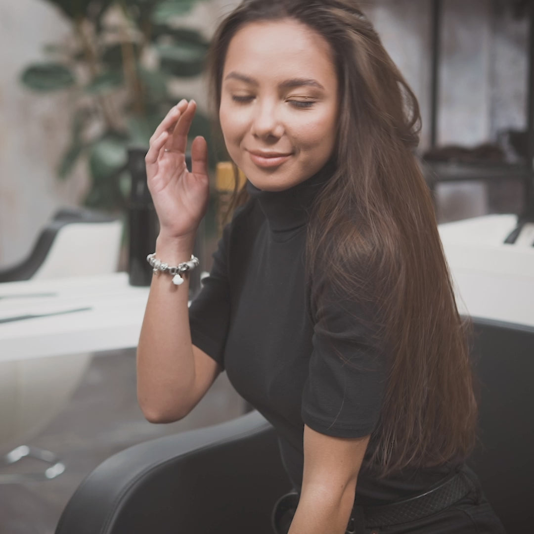 LUSSONI Labyrinth Large Brosse à Cheveux Flexible avec Poils de Sanglier Naturels #5