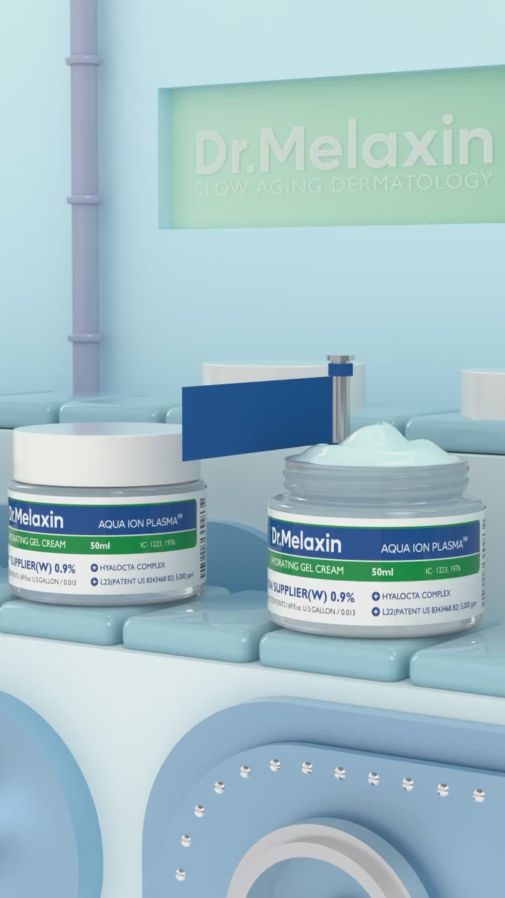 DR.MELAXIN AQUA ION LINE Krem-żel nawilżający 50 ml #3