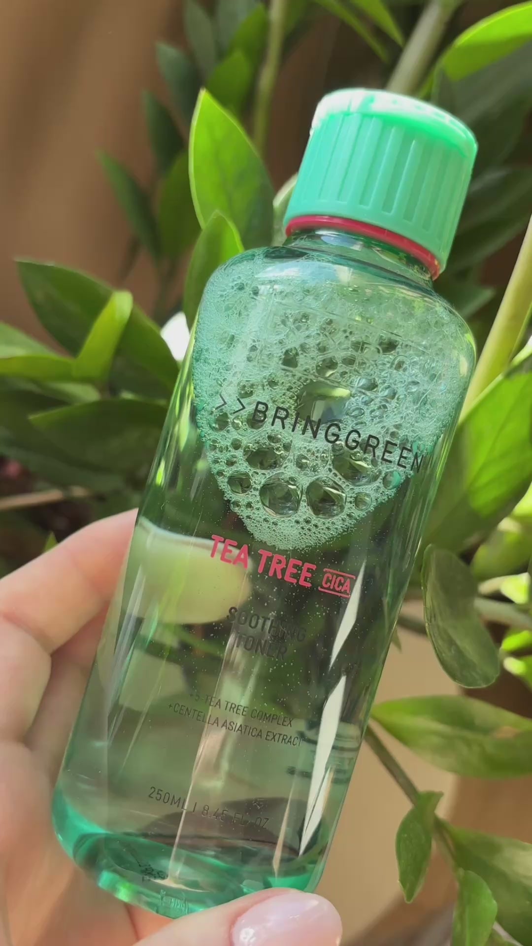 Lotion tonique apaisante BRINGGREEN à l'arbre à thé et au centella asiatica – Lotion tonique apaisante pour le visage à l'arbre à thé et au centella asiatica 250 ml #4