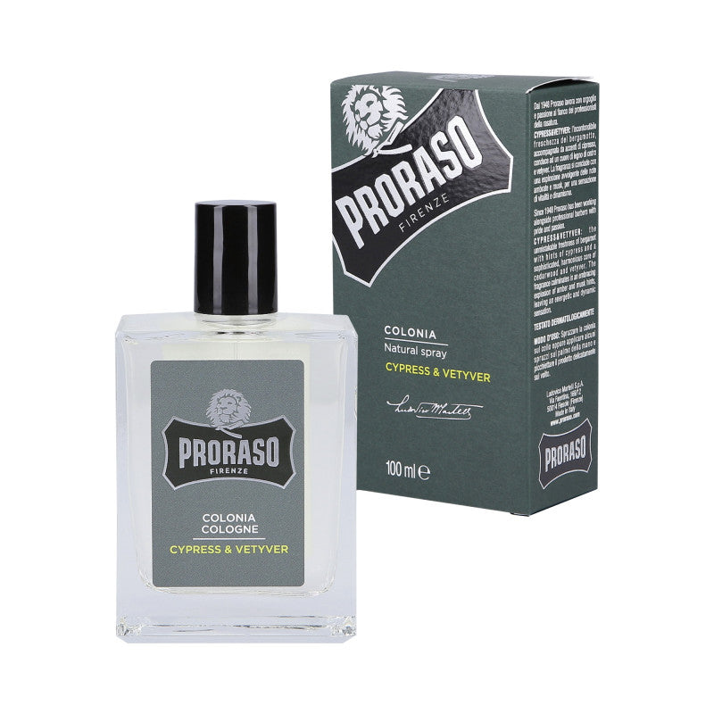 PRORASO CYPRES & VETYVER Cologne 100ml