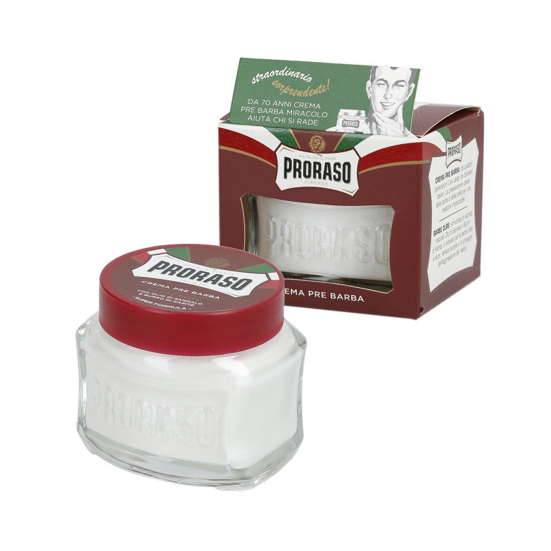 PRORASO RED Nährende Pre Shave Creme 100ml