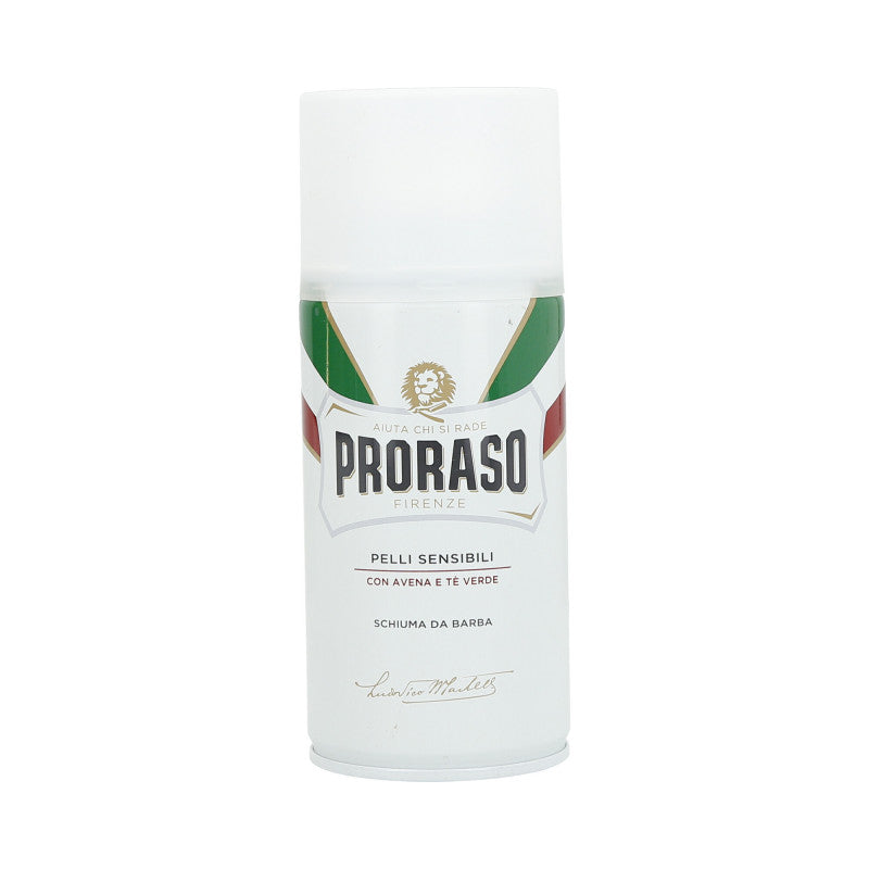 PRORASO WHITE Lindernder Rasierschaum 300ml