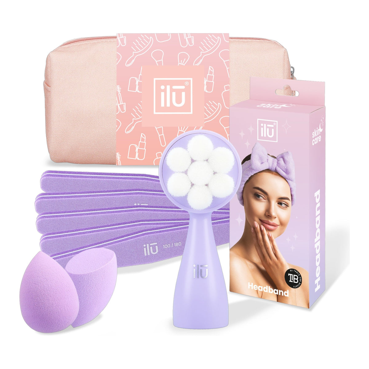 ilū PURPLE HARMONY Zubehörset – Ihre Beauty-Essentials