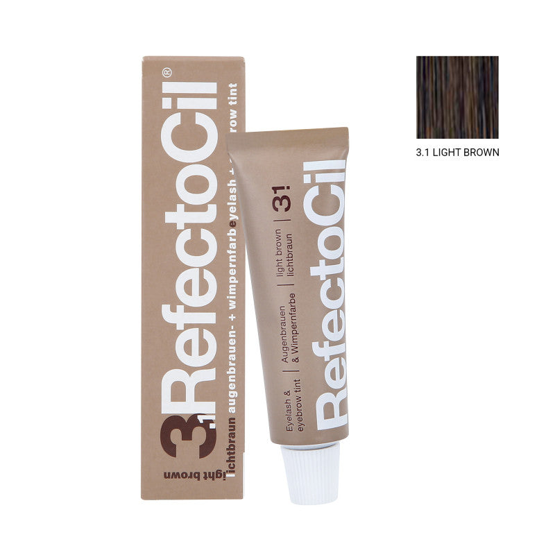REFECTOCIL Henna für Augenbrauen und Wimpern 3.1 Hellbraun 15 ml