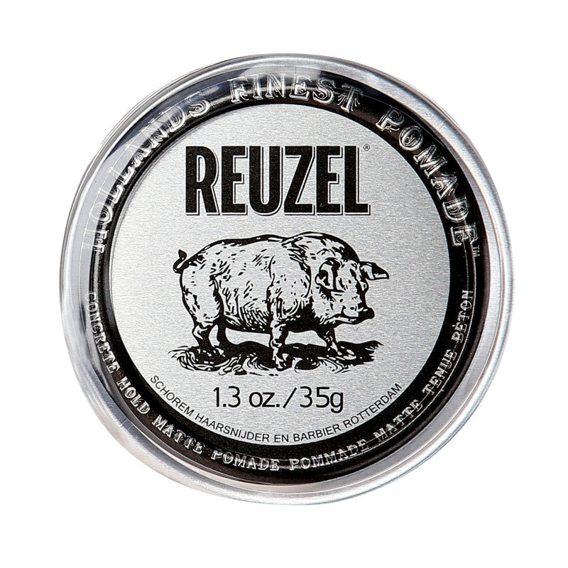 REUZEL SILVER CONCRETE HOLD MATTE Starke matte Haarpomade 35 g