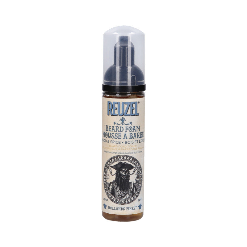 REUZEL WOOD & SPICE Bartpflege in Schaum 70ml