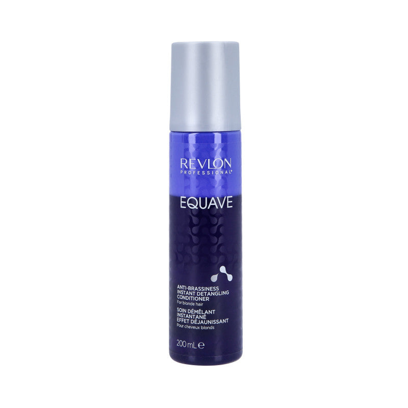 REVLON PROFESSIONAL EQUAVE ANTI-BRASSINESS Zweiphasen-Conditioner für blondes und gebleichtes Haar 200 ml