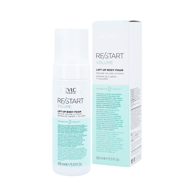 REVLON PROFESSIONAL RE/START VOLUME LIFT-UP Schaum, der Volumen verleiht und vom Ansatz an hebt, 165 ml