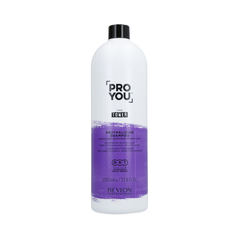 REVLON PROYOU NEUTRALIZING Szampon neutralizujący po zabiegach chemicznych do włosów blond i siwych 1000ml