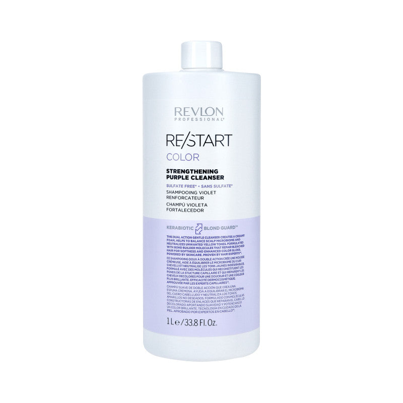REVLON RE/START COLOR PURPLE Stärkendes Shampoo für blondes Haar 1000 ml