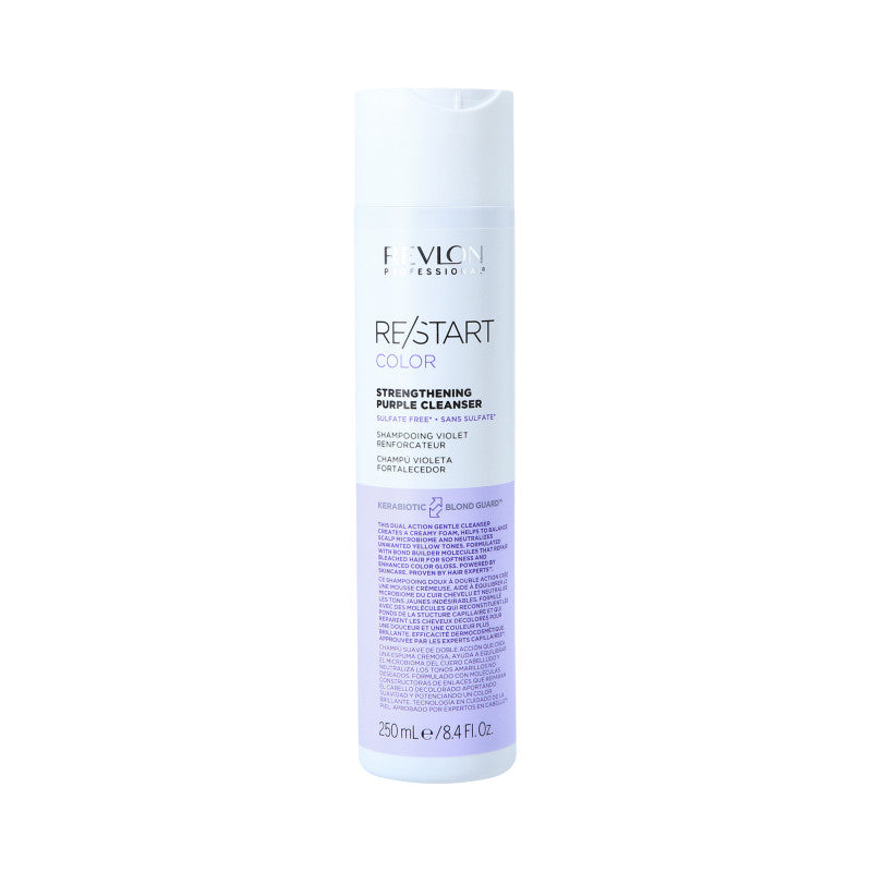 REVLON RE/START COLOR PURPLE Wzmacniający szampon do włosów blond 250ml