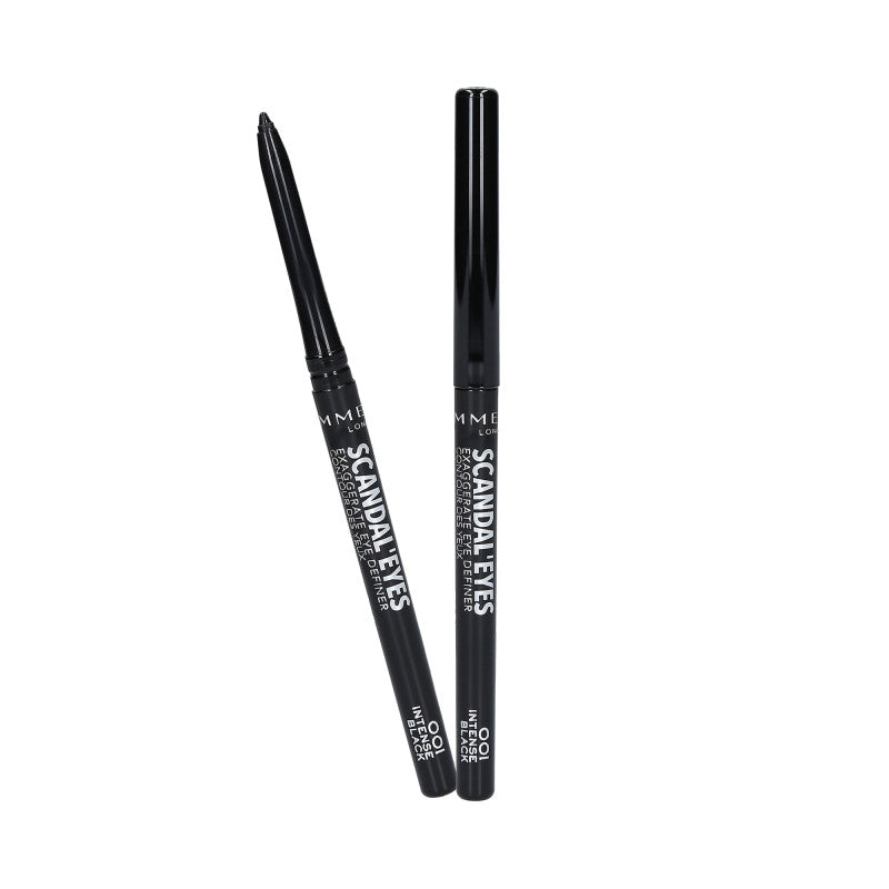 RIMMEL SCANDAL'EYES EXAGGERATE Augenstift 001 Intensives Schwarz