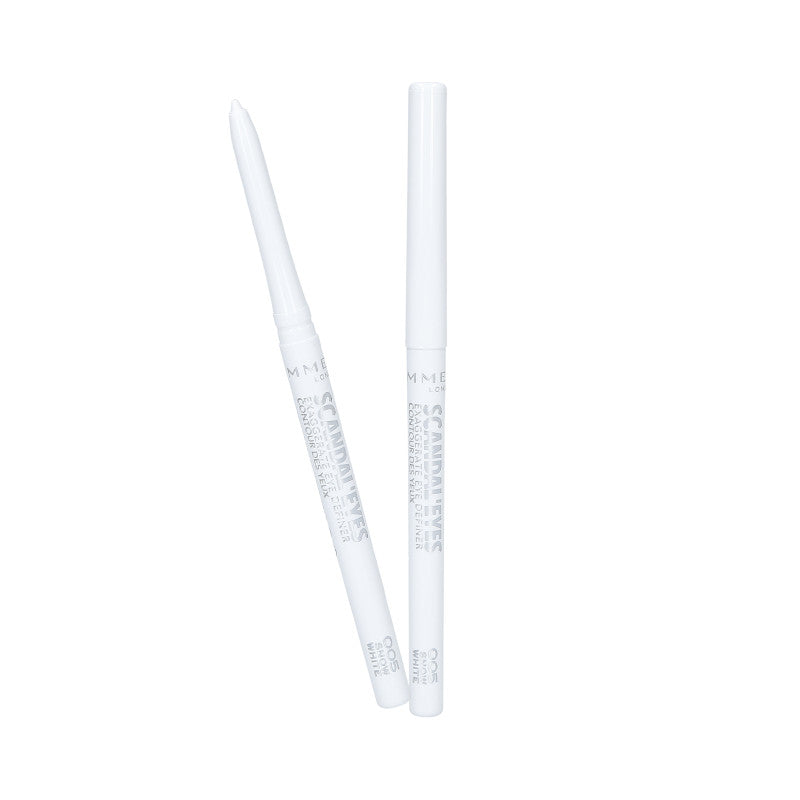 RIMMEL SCANDAL'EYES EXAGGERATE Eyeliner 005 Schneeweiß