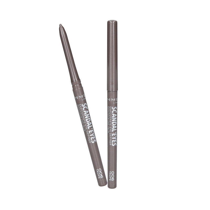 RIMMEL SCANDAL'EYES EXAGGERATE Eyeliner-Stift 006 Taupe