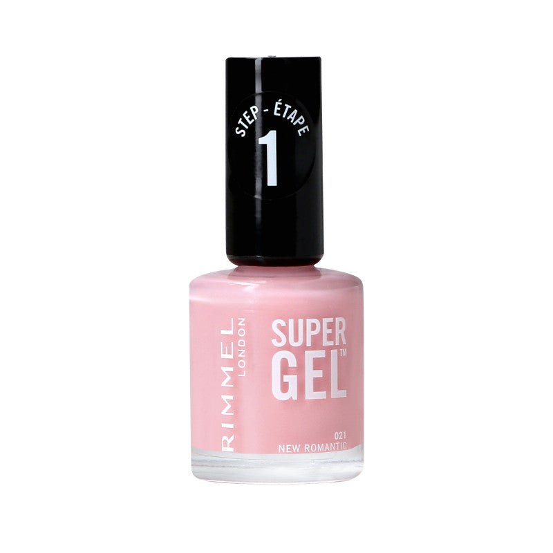 RIMMEL SUPER GEL Nagellack 021 New Romantic 12 ml