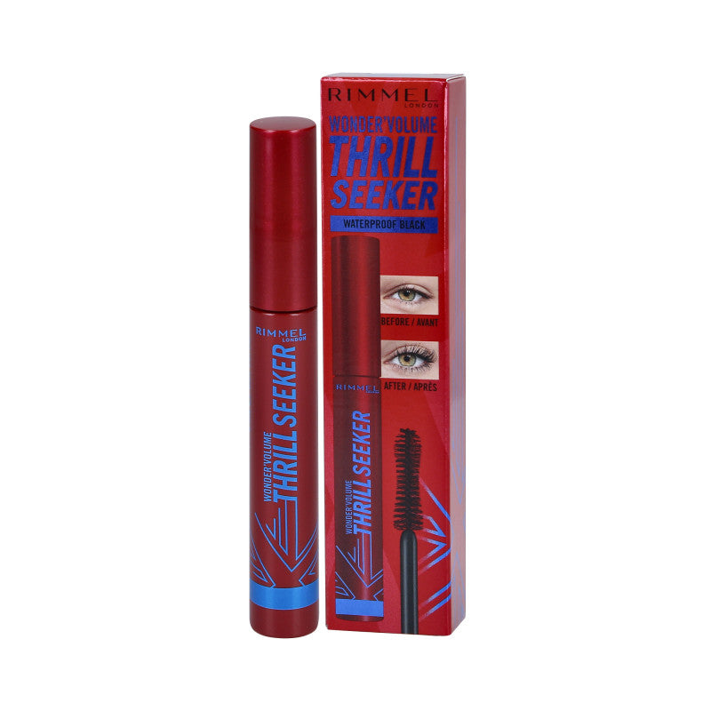 RIMMEL VOLUME THRILL SEEKER Wasserfeste Wimperntusche 8 ml
