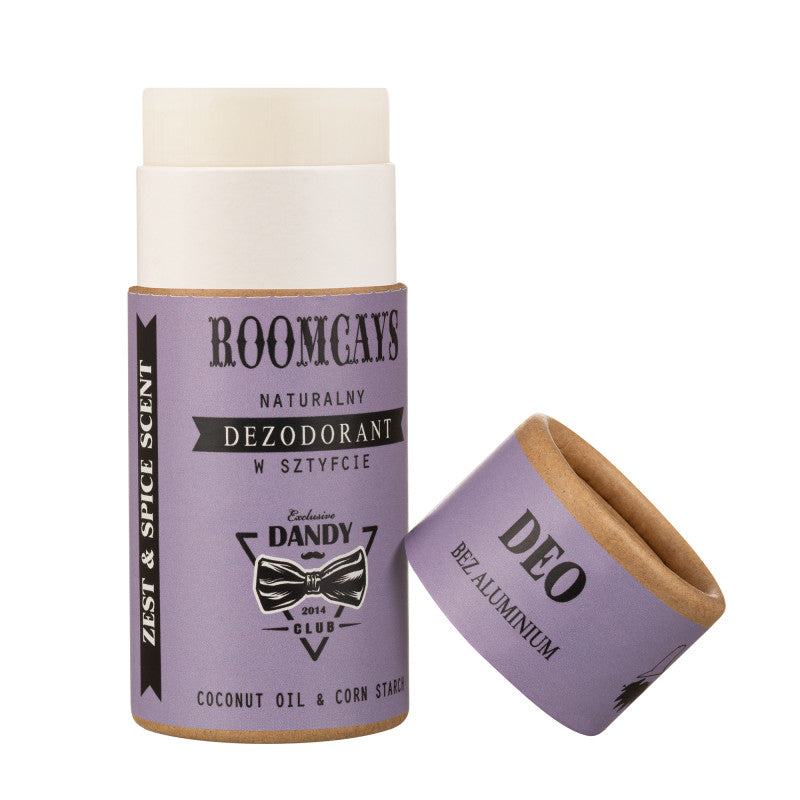 ROOMCAYS DANDY Veganer Deodorant Stick Zest & Spice 65 ml