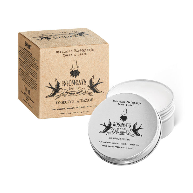 ROOMCAYS Schutzcreme mit LSF zur Tattoopflege 100 ml
