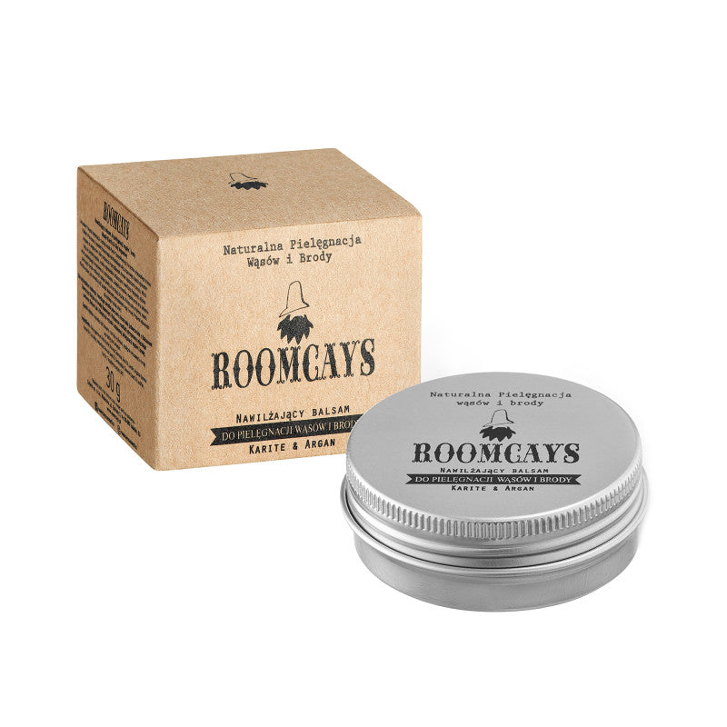ROOMCAYS Feuchtigkeitsspendender Bart- und Schnurrbartbalsam 30 ml