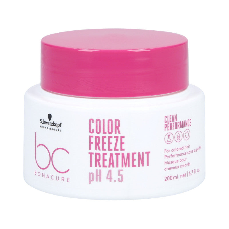 SCHWARZKOPF BC COLOR FREEZE Maske für coloriertes Haar 200 ml