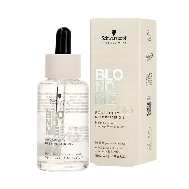 SCHWARZKOPF BLOND ME BONDIFINITY Tiefenregenerierendes Öl für blondes Haar 50 ml
