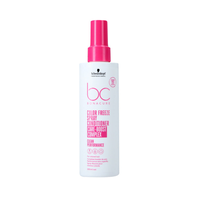 SCHWARZKOPF PROFESSIONAL BC COLOR FREEZE Zwei-Phasen-Spray Conditioner für coloriertes Haar 200ml