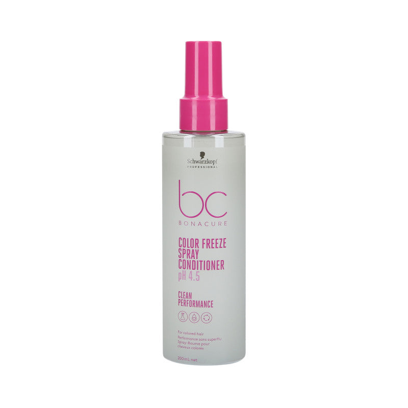 SCHWARZKOPF PROFESSIONAL BC COLOR FREEZE Dwufazowa odżywka w sprayu do włosów farbowanych 200ml