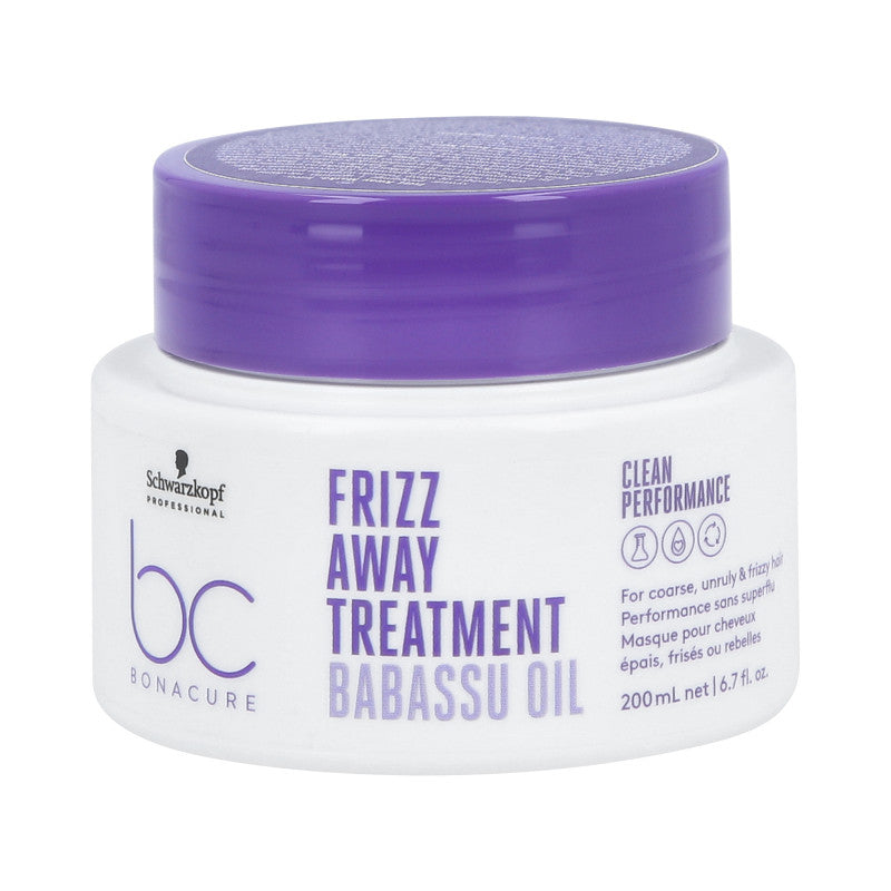 SCHWARZKOPF PROFESSIONAL BONACURE FRIZZ AWAY Glättungsmaske für krauses Haar 200 ml