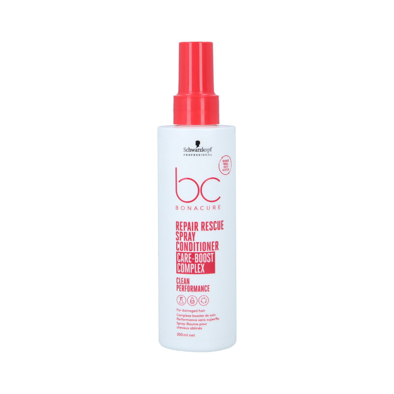 SCHWARZKOPF PROFESSIONAL BONACURE REPAIR RESCURE Regenerująca odżywka do włosów zniszczonych w sprayu 200ml